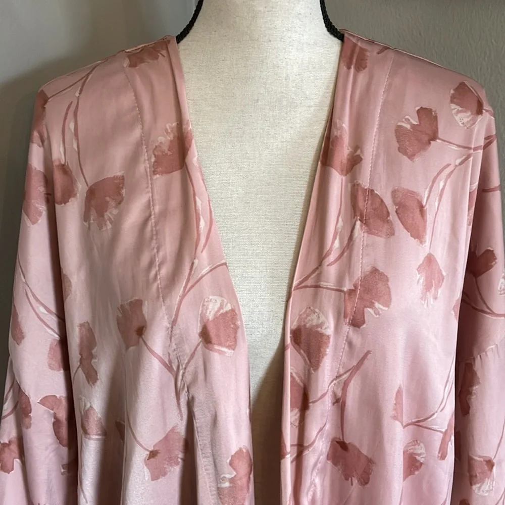 Fantastic silk like cover up boho classy - Picture 3 of 7